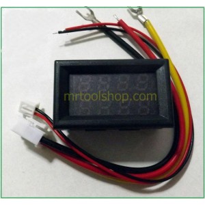 ดิจิตอลโวลท์-แอมป์ มิเตอร์ DC 0-100V 100A (ราคา 190 บาทเท่านั้น) 